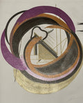 acrylic metallic charcoal canvas abstract